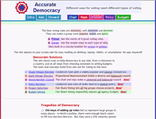 Tablet Screenshot of accuratedemocracy.com